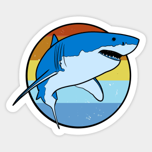 great white shark Sticker